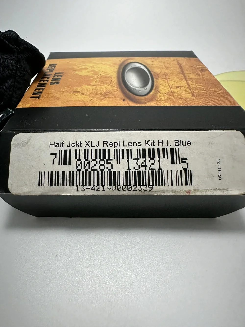 Replacement Lenses for Oakley Half Jacket XLJ Yellow with Light Blue Mirror NWT